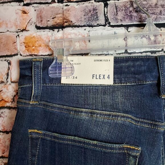 American Eagle Extreme Flex 4 Slim Straight 4 Jeans - Picture 4 of 4